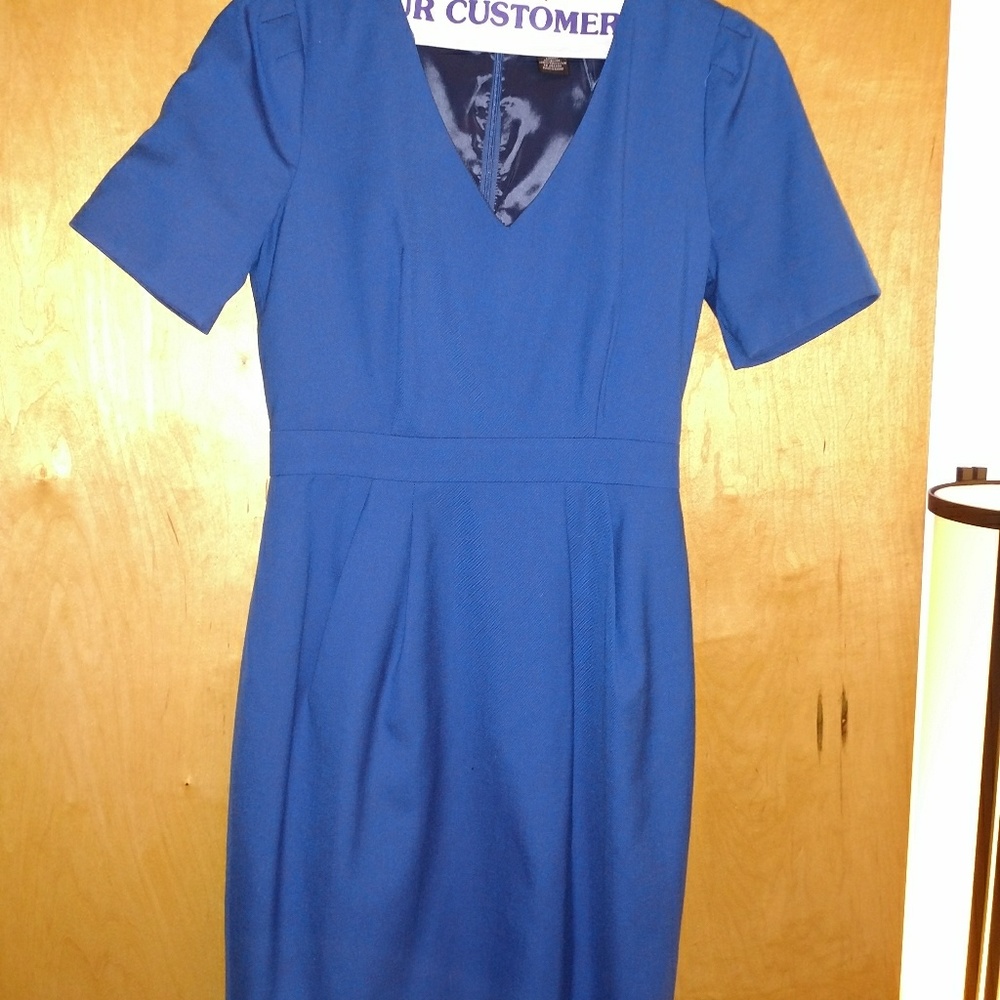 Four dresses, BR and JCrew and Tinley.